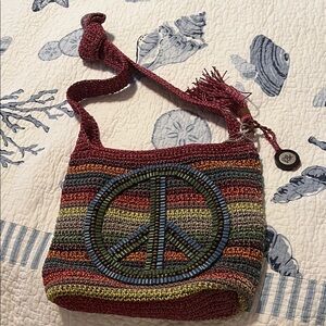 The Sak Multicolor Crochet Crossbody Bag